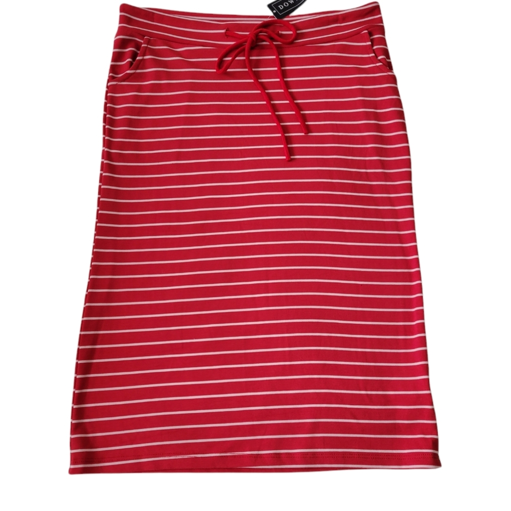 DOWN EAST STRIPED SKIRT